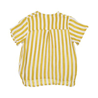 Violeta shirts Violeta Mustard Stripe Nacho Shirt