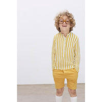 Violeta shirts Violeta Mustard Stripe Nacho Shirt