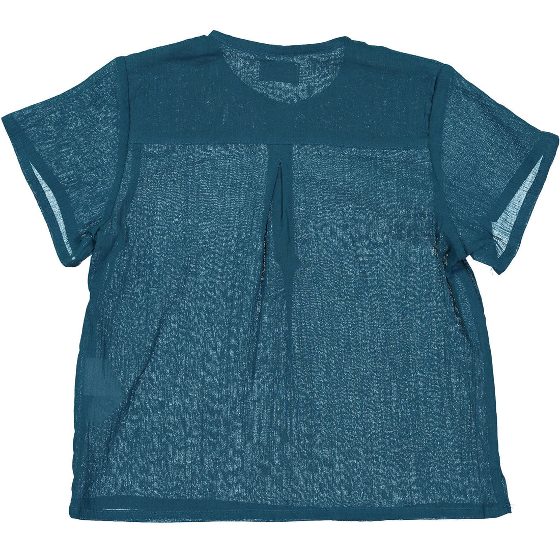 Violeta shirts Violeta Teal Gauze Shirt