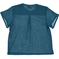 Violeta shirts Violeta Teal Gauze Shirt