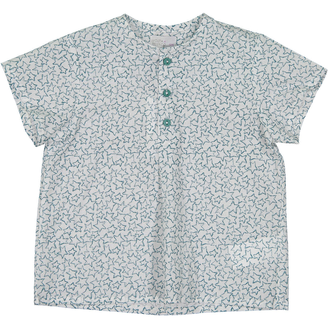 Violeta shirts Violeta Teal Star Shirt