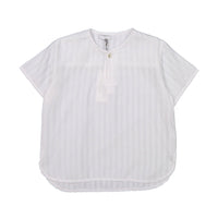 Violeta shirts Violeta White Cotton Nacho Shirt