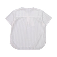 Violeta shirts Violeta White Cotton Nacho Shirt