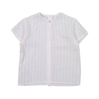 Violeta shirts Violeta White Cotton Nak Baby Shirt