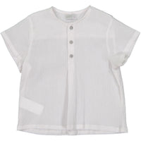 Violeta shirts Violeta White Gauze Shirt