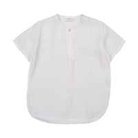 Violeta shirts Violeta White Linen Nacho Shirt