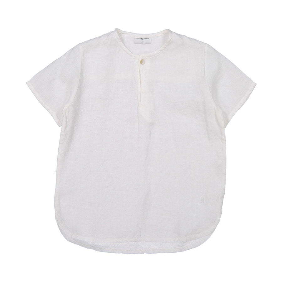 Violeta shirts Violeta White Linen Nacho Shirt