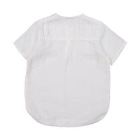 Violeta shirts Violeta White Linen Nacho Shirt