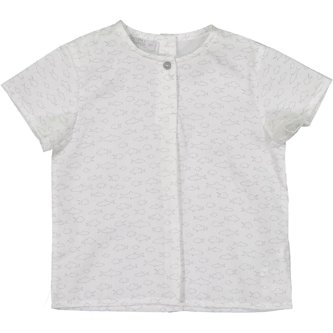 Violeta shirts Violeta White Sharks Shirt