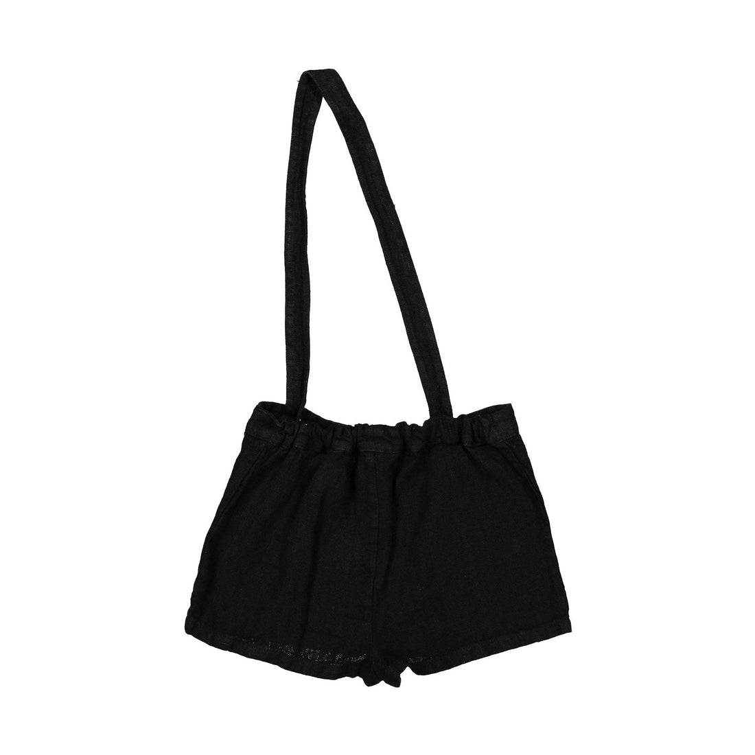 Violeta Shorts Violeta Black Linen Cruz Shorts