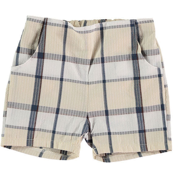 Violeta Shorts Violeta Blue Check Alex Shorts