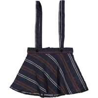 Violeta skirts Violeta Blue Stripe Flair Skirt