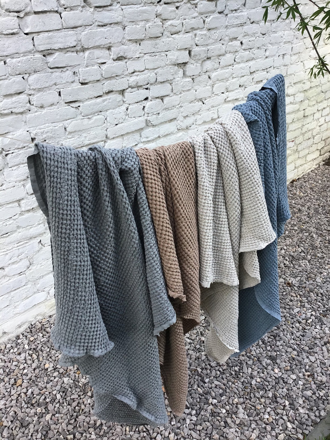 Mallino Waffle Blanket Earth – Ladida