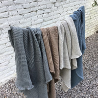 Mallino Waffle Blanket - Earth