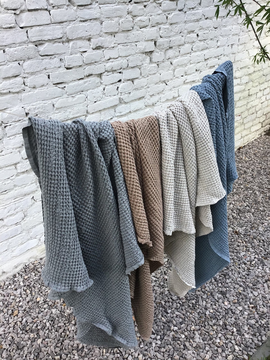 Mallino Waffle Blanket - Earth