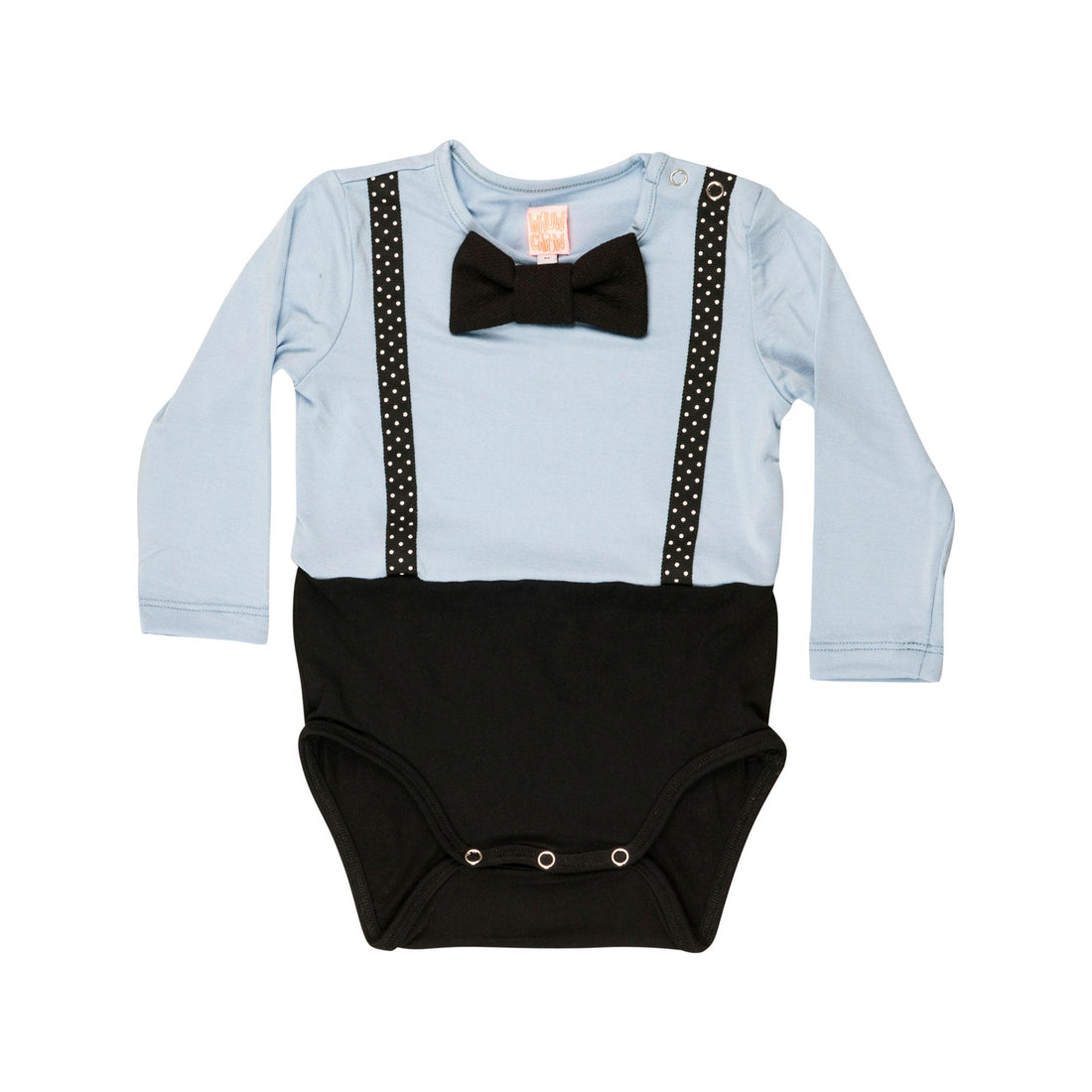 Wauw Capow bodysuits Wauw Capow Light Blue Dexter Bodysuit