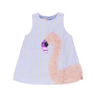 Wauw Capow dresses Wauw Capow Purple Stripe Sugar Dress
