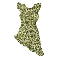 Wauw Capow dresses Wauw Capow Yellow Dot Alia Dress
