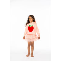 Wauw Capow sweatshirts Wauw Capow Pink Lucca Strawberry Hoodie