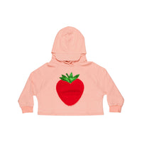 Wauw Capow sweatshirts Wauw Capow Pink Lucca Strawberry Hoodie