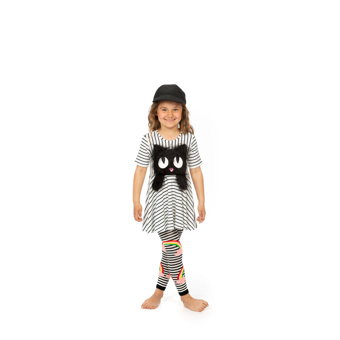 Wauw Capow tees Wauw Capow Striped Summer Swing Tee