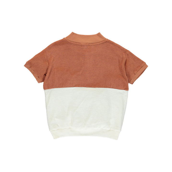 We are Kids tees We are Kids Terracotta Leonard Terry Polo