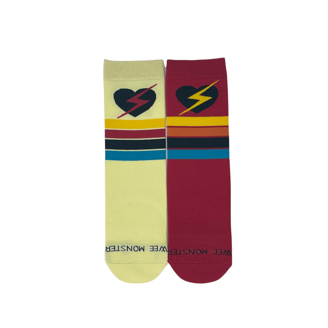 Wee Monster accessories OS Wee Monster Heart Socks - PACKS OF 4