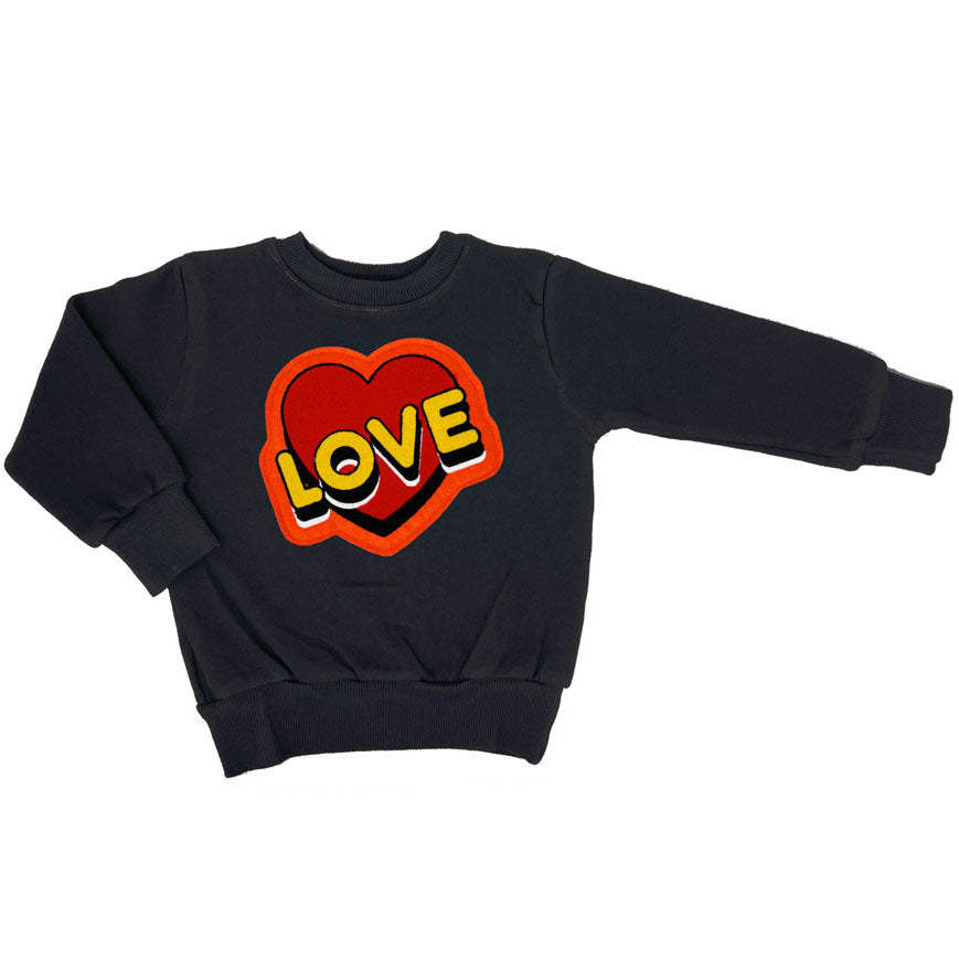 Wee Monster sweatshirts Wee Monster LOVE Black Sweatshirt