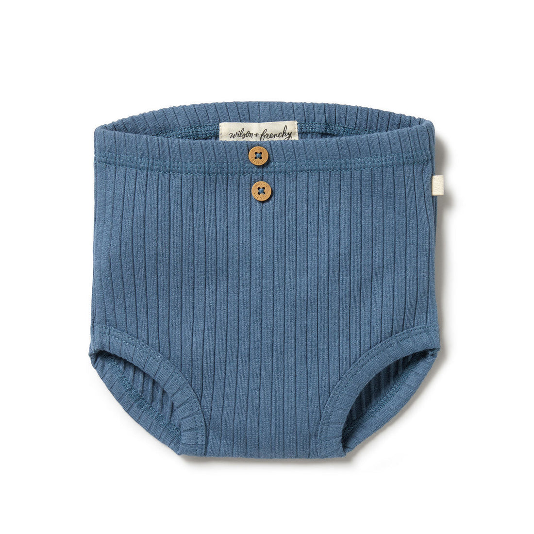 Wilson and Frenchy bottoms Wilson and Frenchy Ocean Organic Rib Nappy Pant