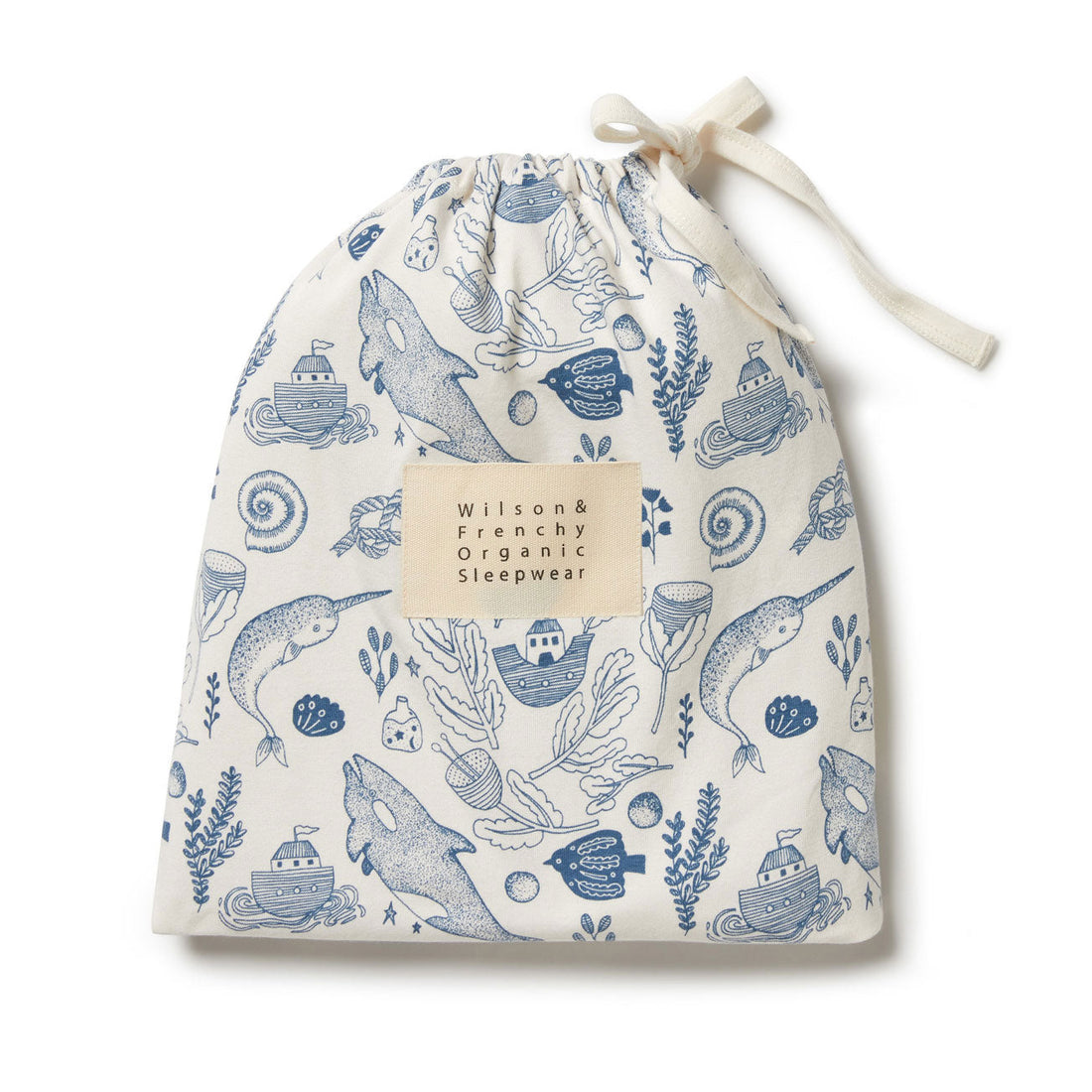 Wilson and Frenchy Nightwear Wilson and Frenchy 7 Seas Organic Short Sleeve Pyjama