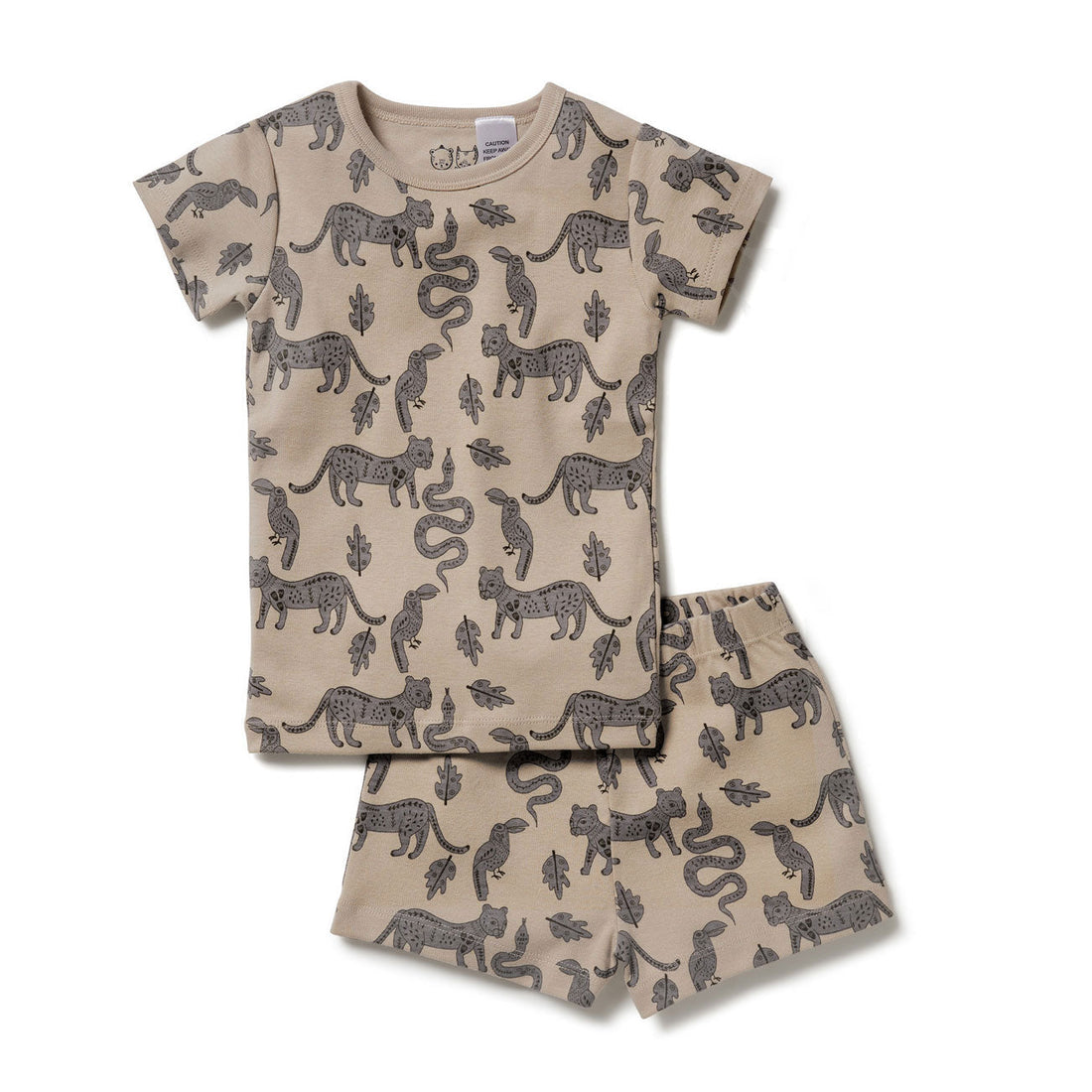 Wilson and Frenchy Nightwear Wilson and Frenchy Azzad Organic Short Sleeve Pyjama