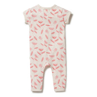 Wilson and Frenchy rompers Wilson and Frenchy Billie Fleur Organic Zipsuit
