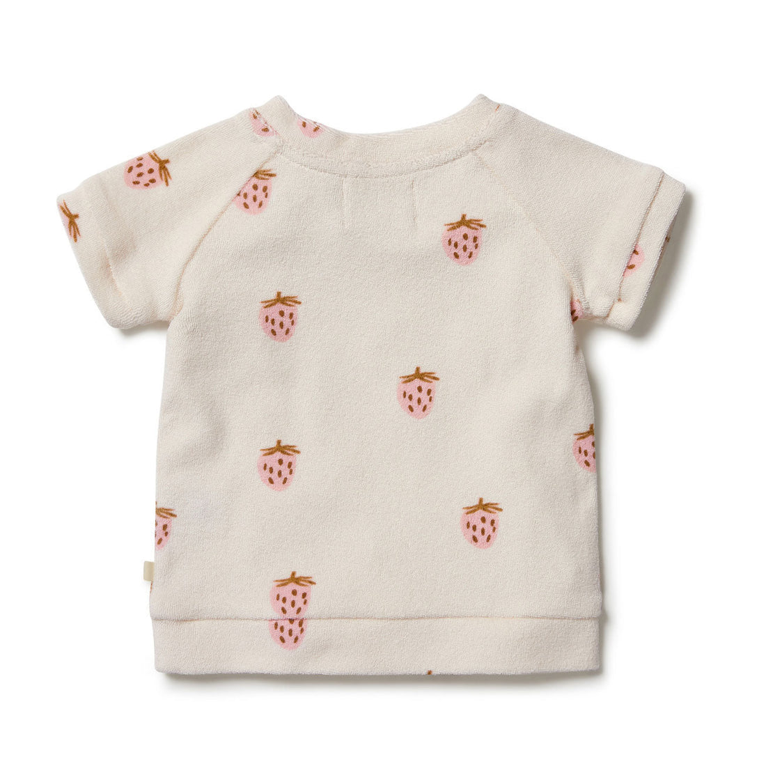 Wilson and Frenchy sweatshirts Wilson and Frenchy Sweet Strawberry Organic Terry Sweat