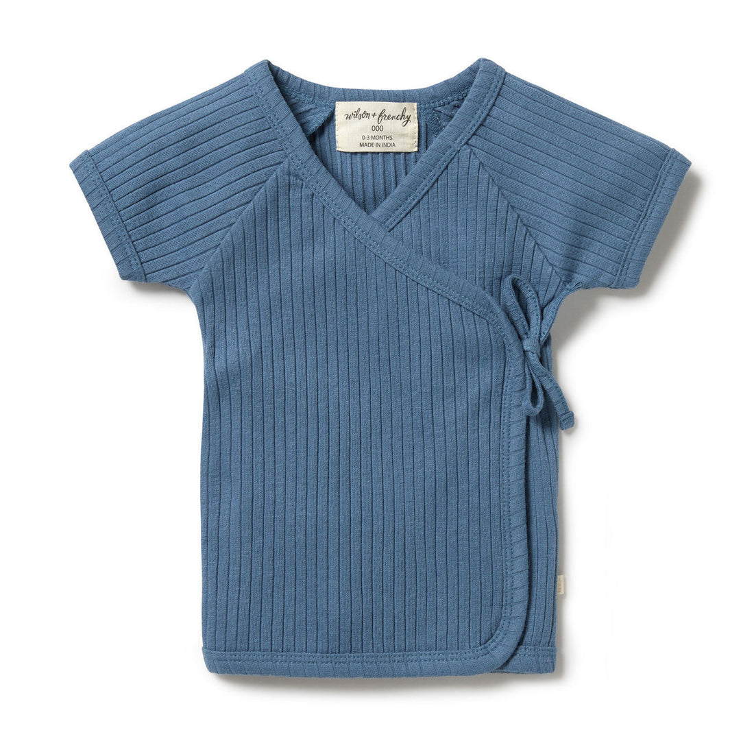 Wilson and Frenchy tees Wilson and Frenchy Ocean Organic Rib Kimono Top