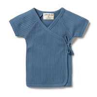 Wilson and Frenchy tees Wilson and Frenchy Ocean Organic Rib Kimono Top