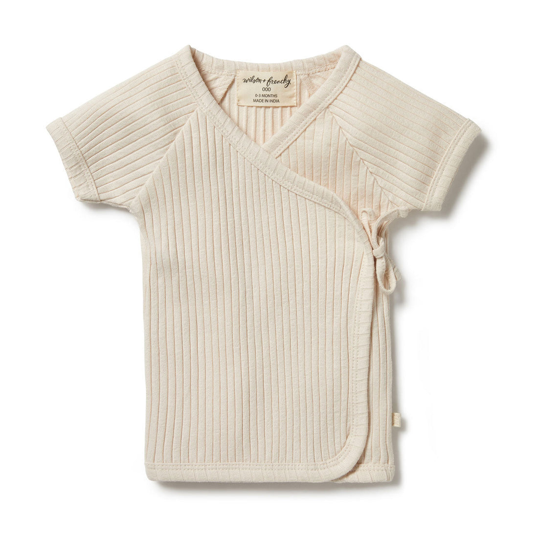 Wilson and Frenchy tees Wilson and Frenchy Oyster Organic Rib Kimono Top