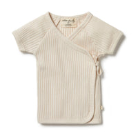 Wilson and Frenchy tees Wilson and Frenchy Oyster Organic Rib Kimono Top