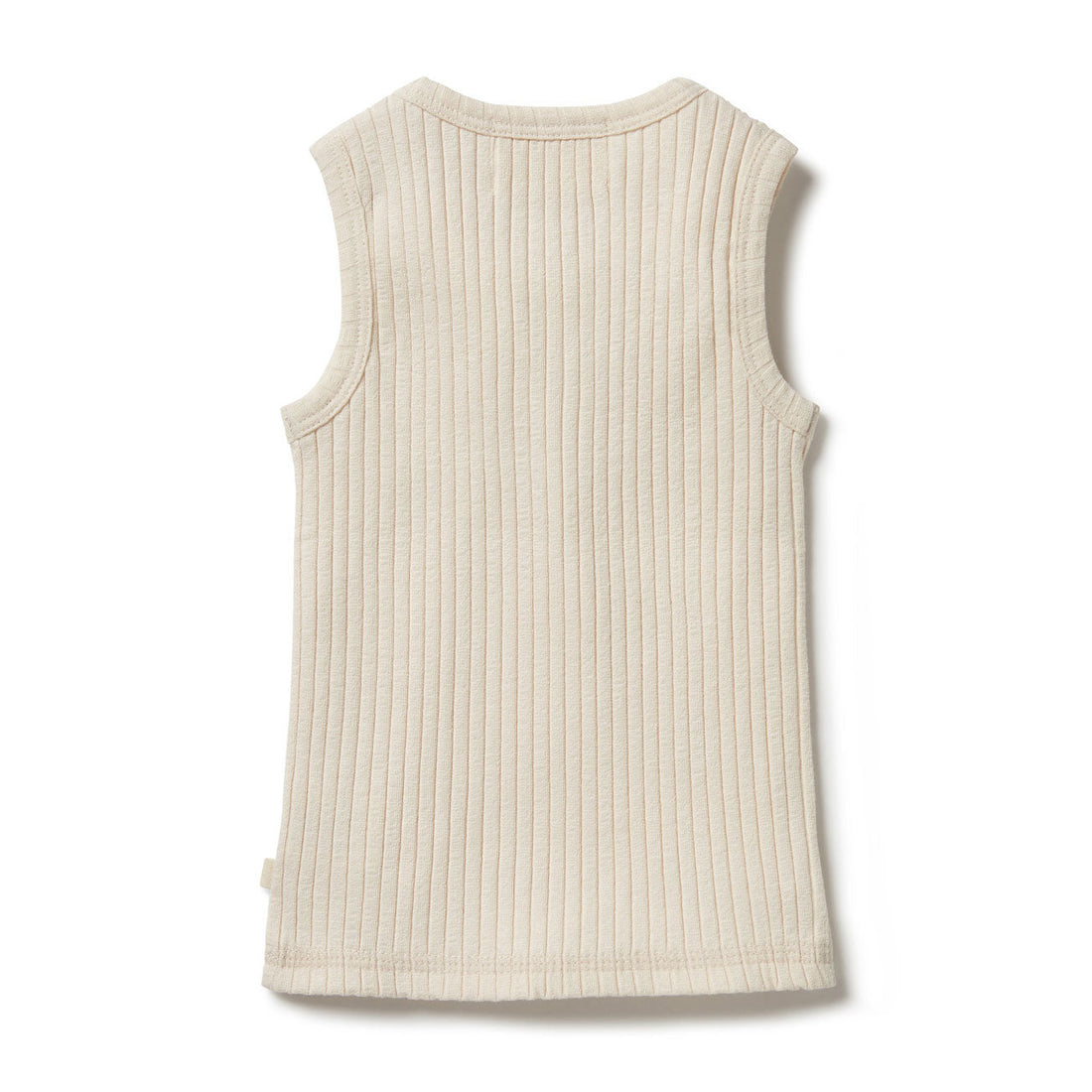 Wilson and Frenchy tees Wilson and Frenchy Oyster Organic Rib Singlet