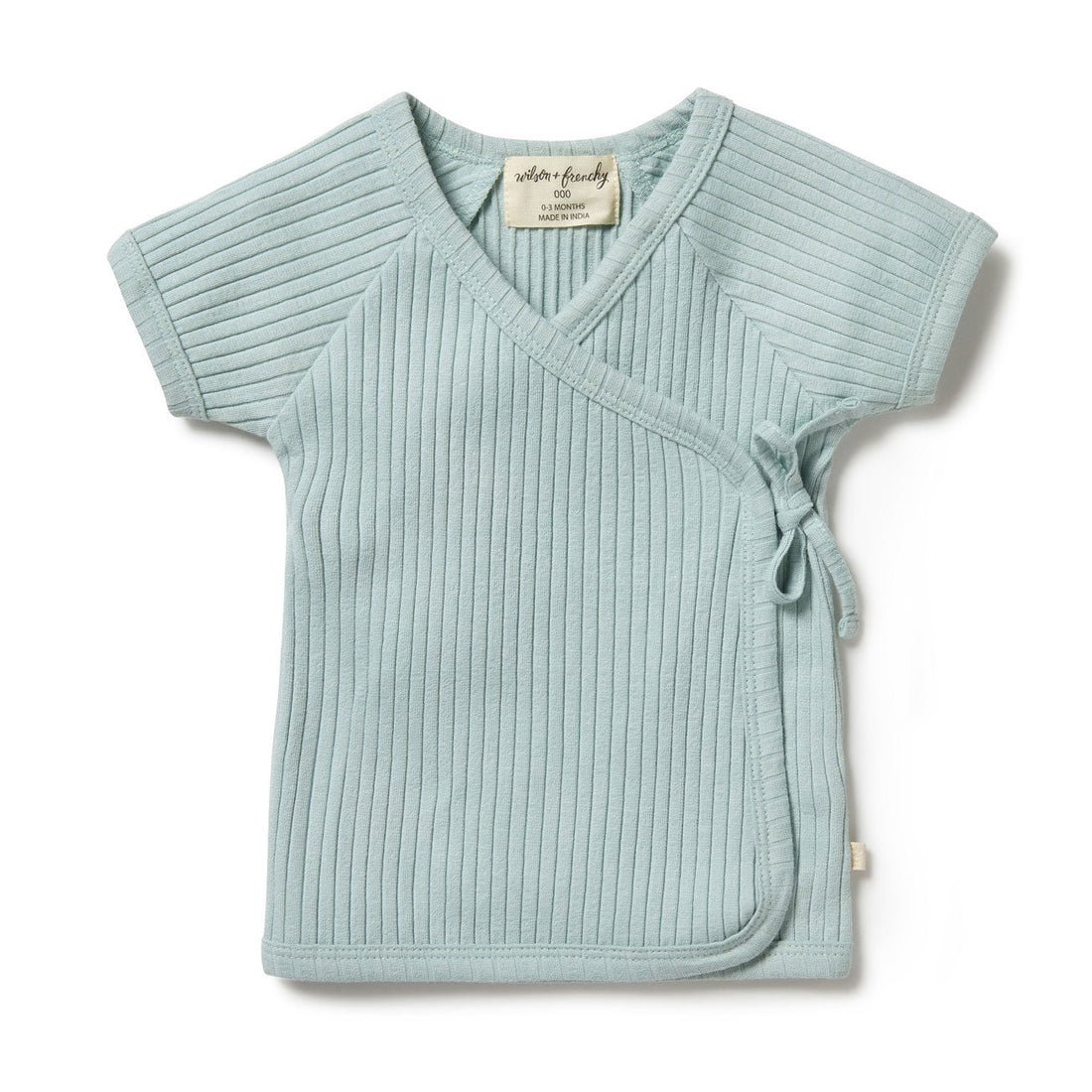 Wilson and Frenchy tees Wilson and Frenchy Pistachio Organic Rib Kimono Top