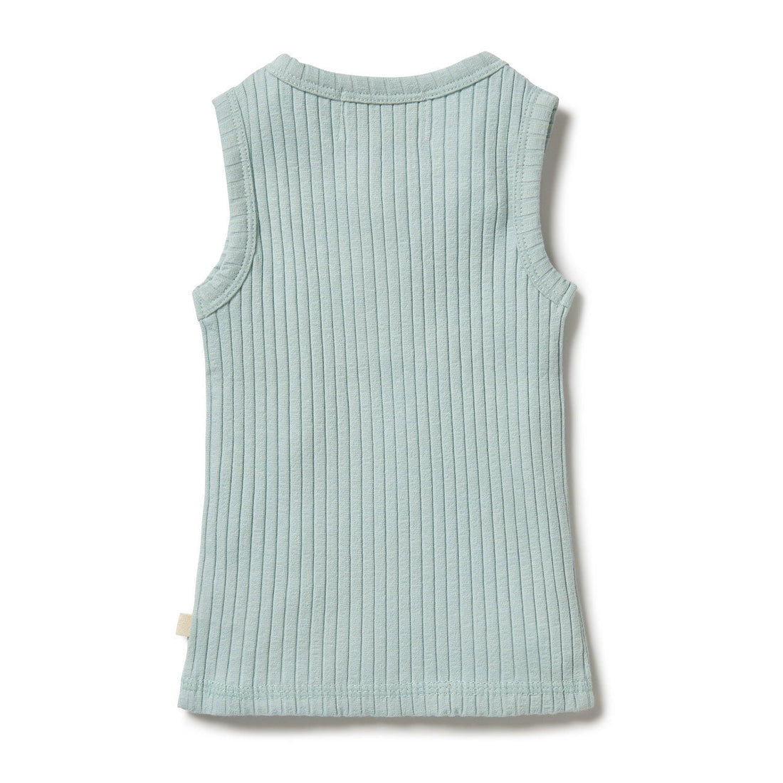 Wilson and Frenchy tees Wilson and Frenchy Pistachio Organic Rib Singlet