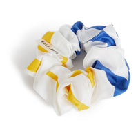 Wolf and Rita accessories OS Wolf and Rita White Sound Waves Scrunchie