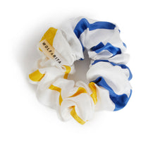 Wolf and Rita accessories OS Wolf and Rita White Sound Waves Scrunchie