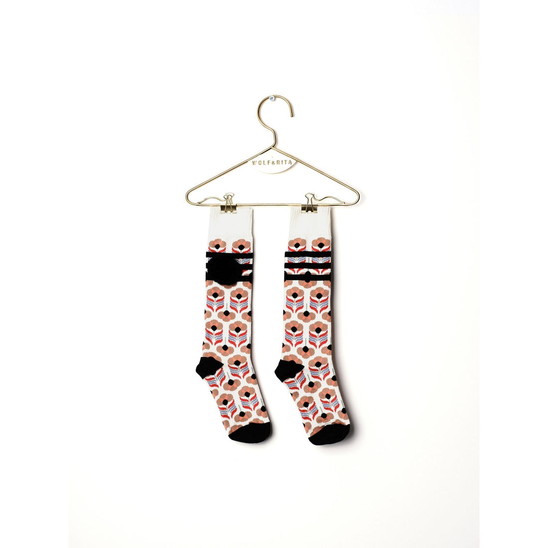 Wolf and Rita accessories Wolf and Rita Baby Jacquard Stripe Socks