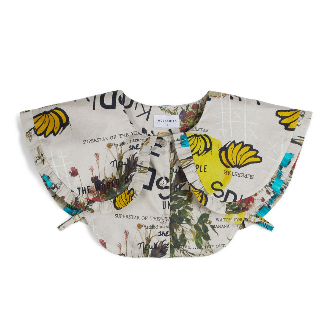 Wolf and Rita accessories Wolf and Rita Taupe The Kids Marta Collar