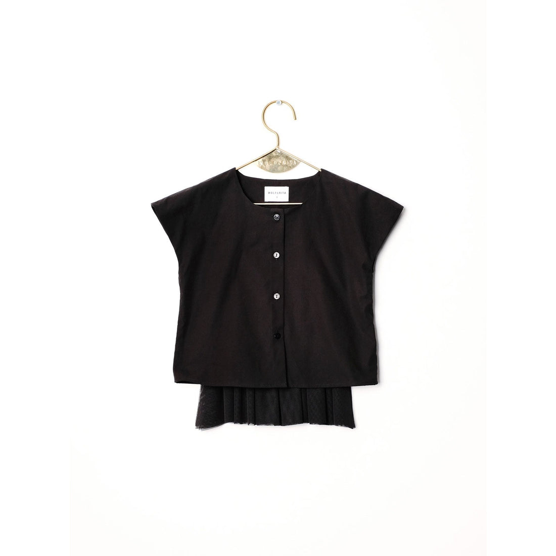 Wolf and Rita blouses Wolf and Rita Black Candida Blouse