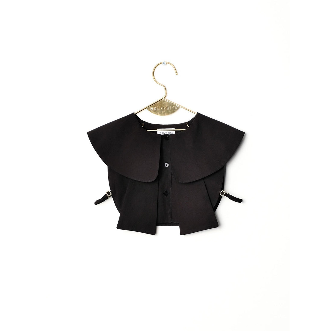 Wolf and Rita blouses Wolf and Rita Black Fani Collar