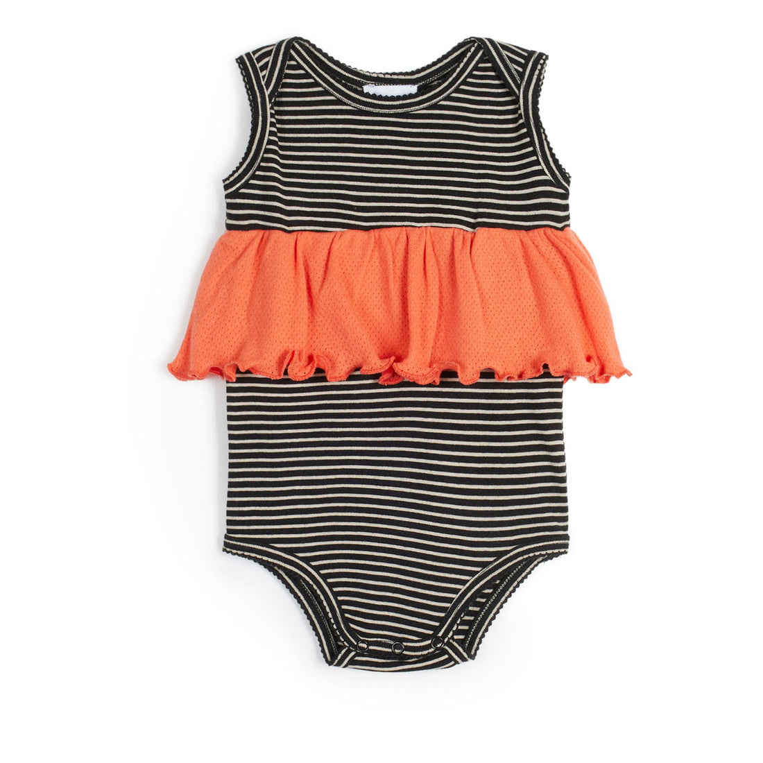 Wolf and Rita bodysuits Wolf and Rita Black Striped Barbara Bodysuit