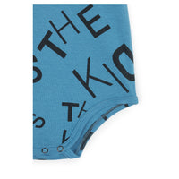 Wolf and Rita bodysuits Wolf and Rita Blue The Kids Diogo Bodysuit