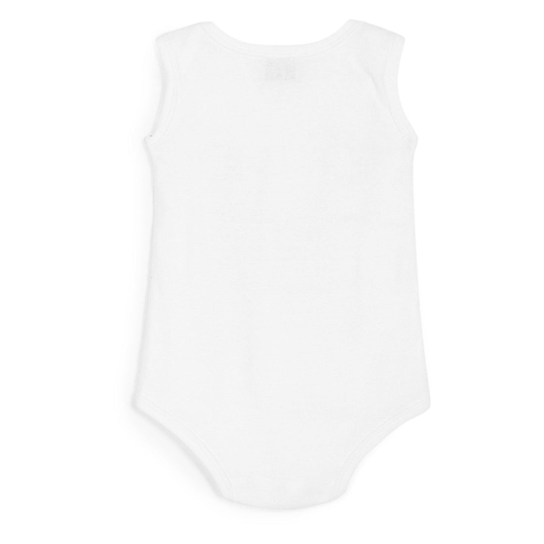 Wolf and Rita bodysuits Wolf and Rita White Game Print Ruben Bodysuit