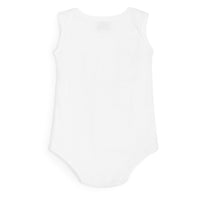Wolf and Rita bodysuits Wolf and Rita White Game Print Ruben Bodysuit